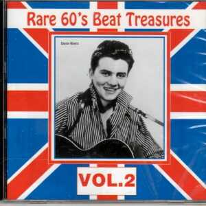 Rare 60's Beat Treasures - Vol 2 - CD - Brand New