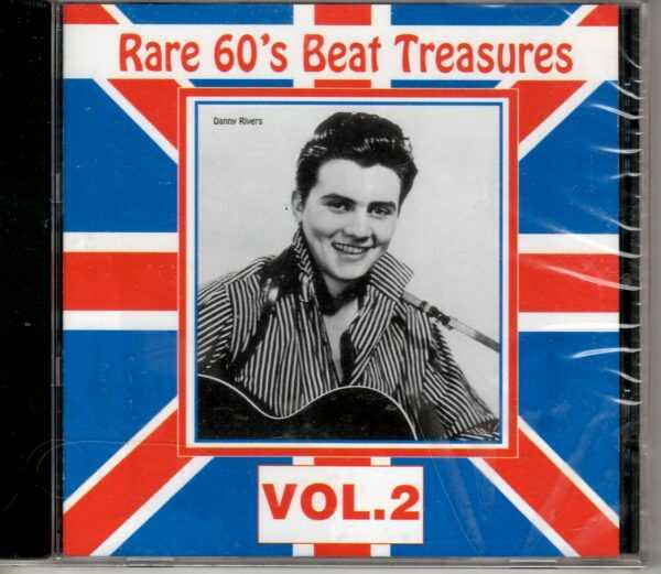 Rare 60's Beat Treasures - Vol 2 - CD - Brand New