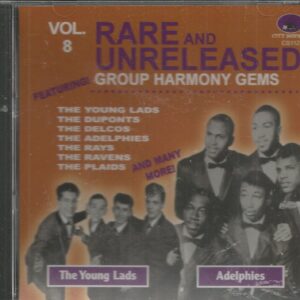 Rare and Unreleased Group Harmony Gems Volume 8 CD  Brand New  City Sounds Label