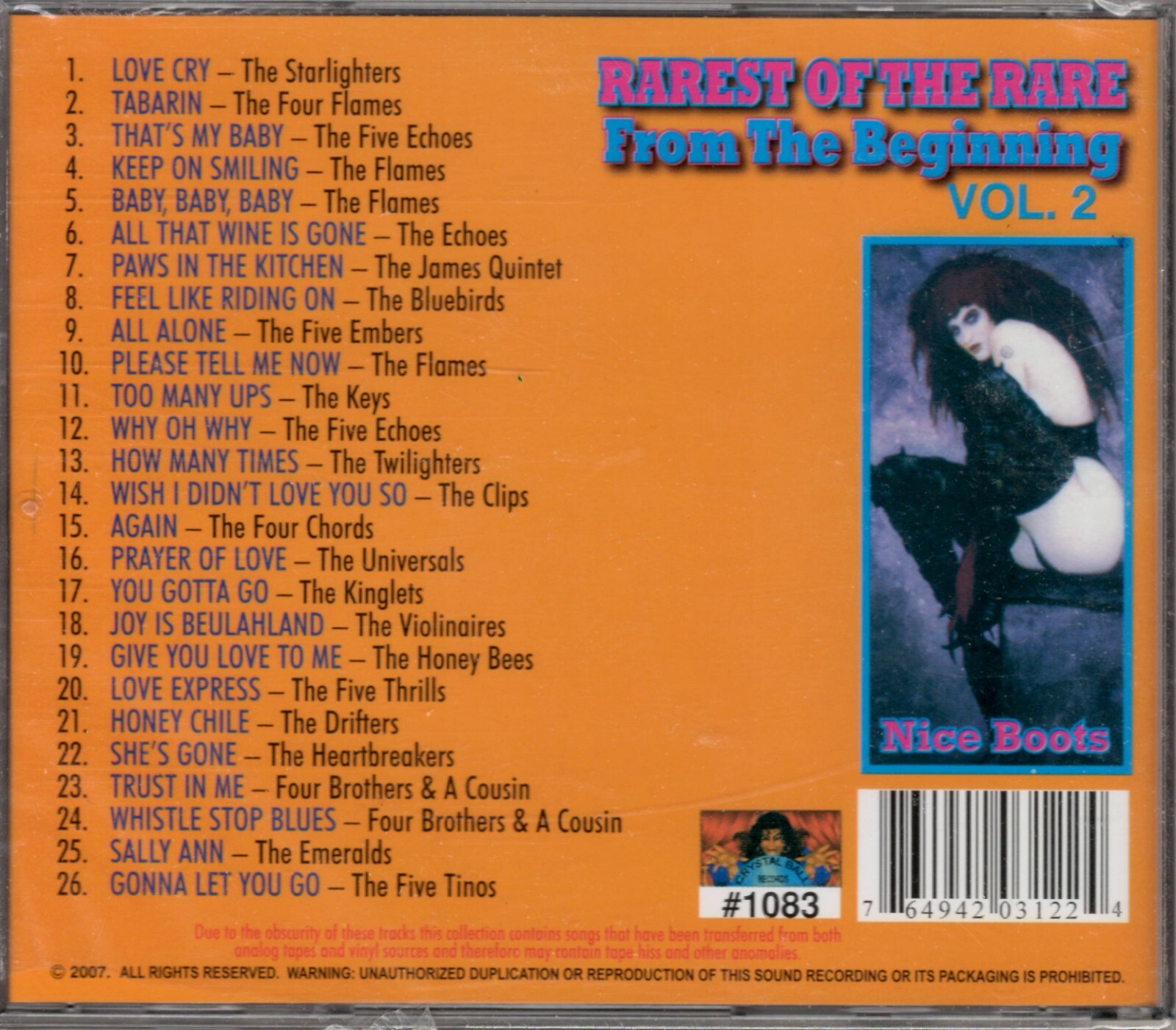 Rarest Of The Rare - From The Beginning - Vol 2 - CD - Brand New - Image 3