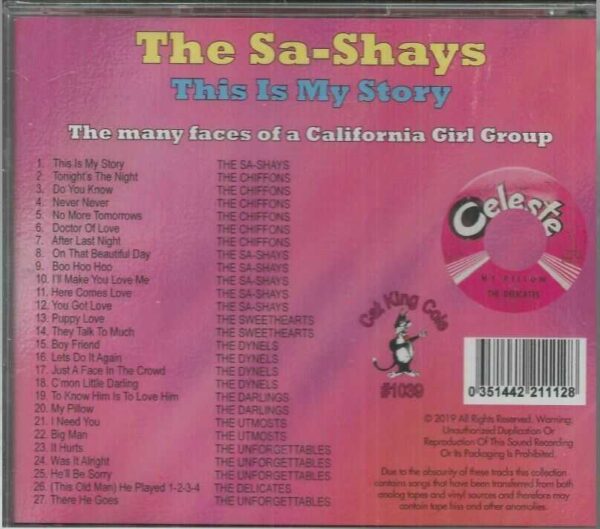 SA-SHAYS - THIS IS MY STORY   CD     BRAND NEW - Image 3
