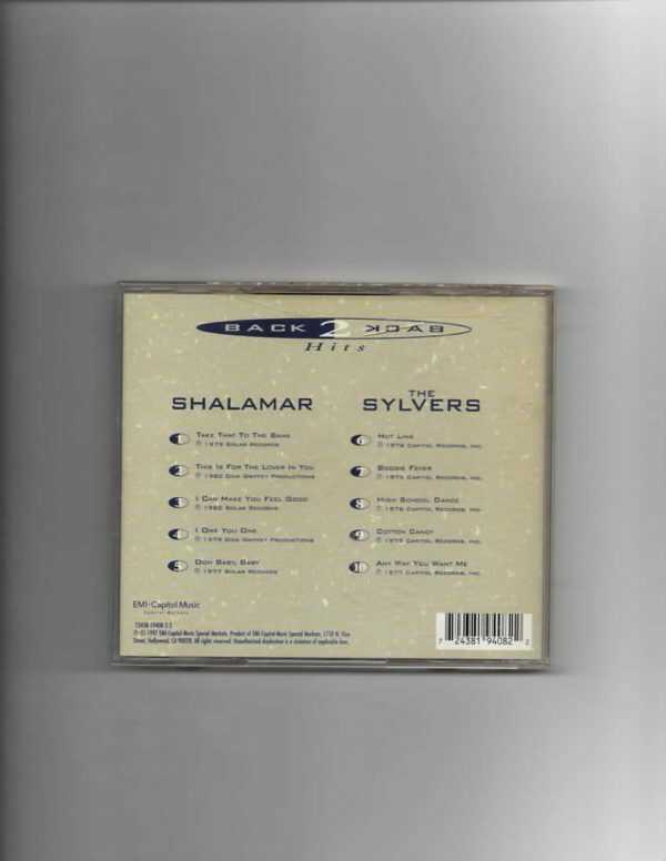 SHALAMAR / THE SYLVERS-CD - Image 3