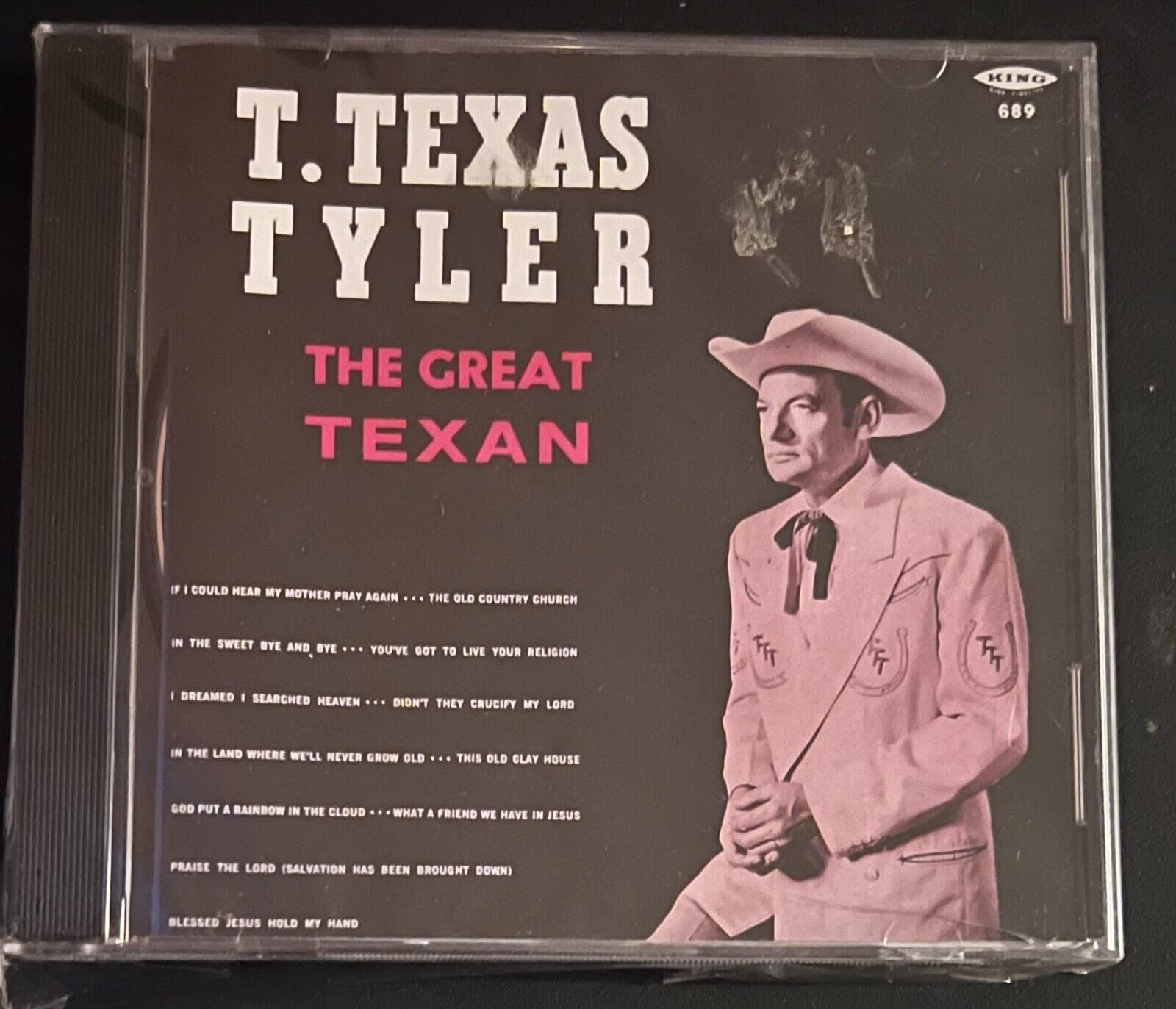 T. TEXAS TYLER- THE GREAT TEXAN - CD BRAND NEW