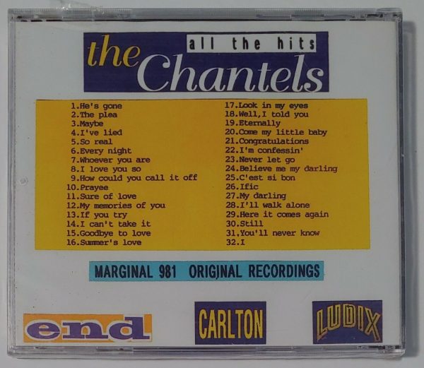 THE CHANTELS - ALL THE HITS   CD  BRAND NEW - Image 3