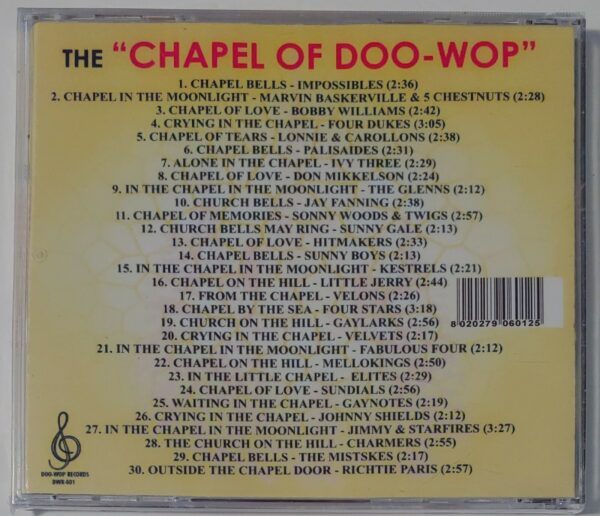THE CHAPEL OF DOO WOP - VOL 1   CD  BRAND NEW - Image 3