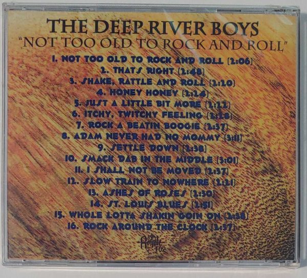 THE DEEP RIVER BOYS - NOT TOO OLD TO ROCK AND ROLL  CD  BRAND NEW - Image 3