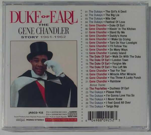 THE GENE CHA16ANDLER STORY - DUKE OF EARL   CD  BRAND NEW - Image 3