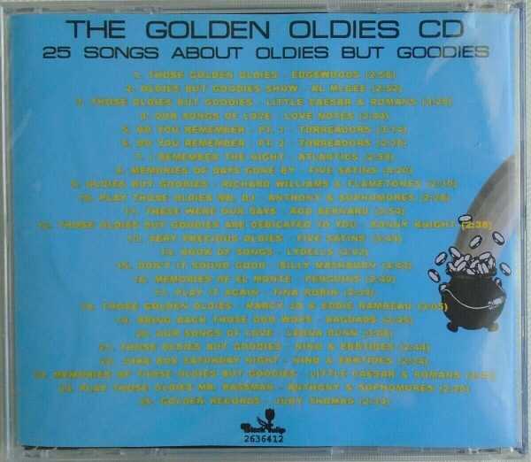 THE GOLDEN OLDIES CD - 25 Songs About Oldies But Goodies - BRAND NEW - Image 3