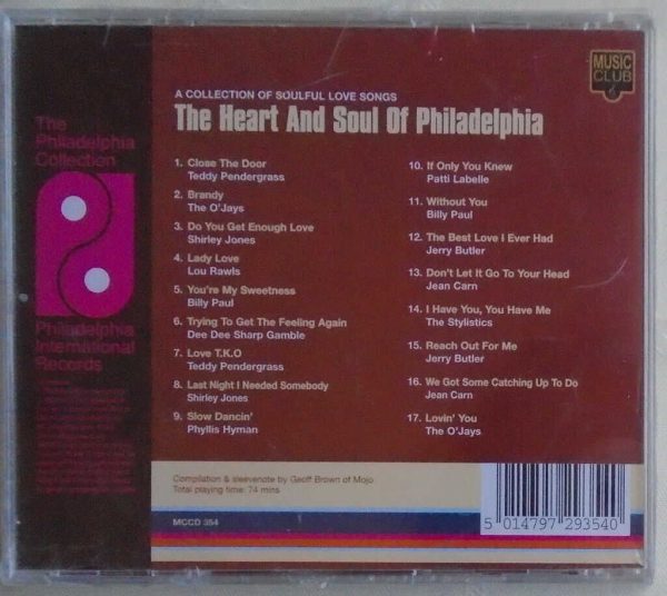 THE HEART AND SOUL OF PHILADELPHIA - CD - BRAND NEW - Image 3