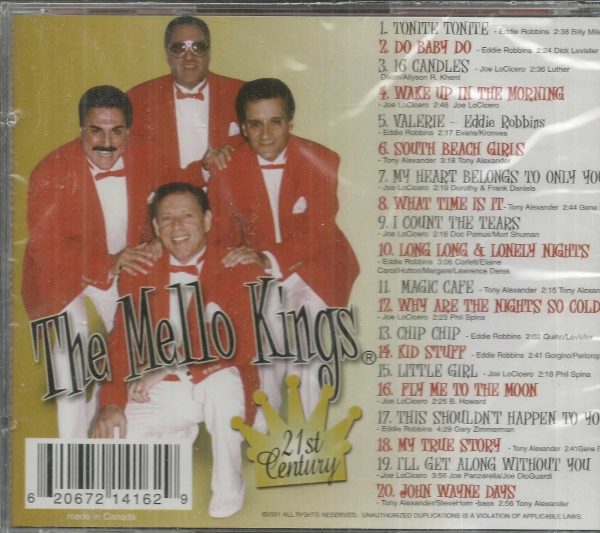 THE MELLO KINGS - CD - 21ST Century - BRAND NEW - Image 3
