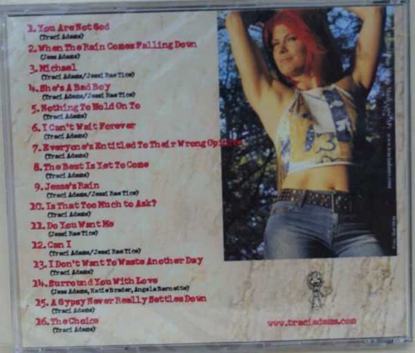 TRACI ADAMS - REBEL WITH A PRETTY FACE - CD  - BRAND NEW - Image 3