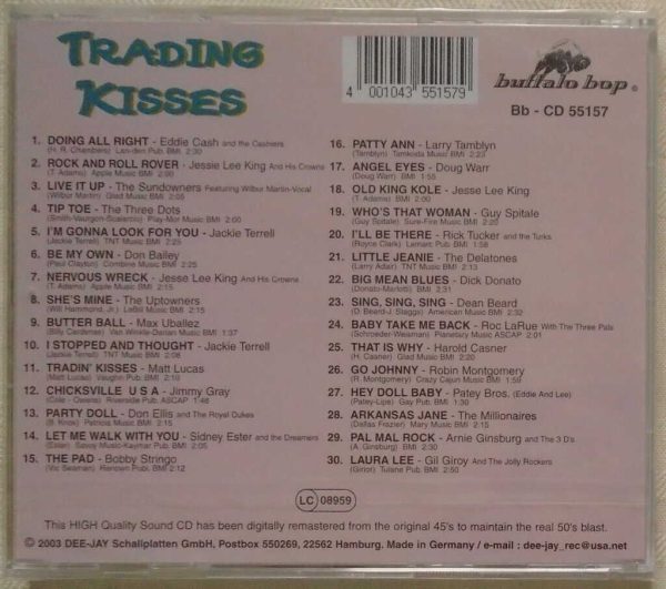 TRADING KISSES - Various - 30 Tracks - BRAND NEW - CD - Image 3