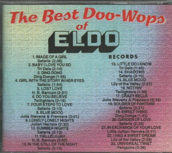 The Best Doo-Wops On ELDO Records - CD - BRAND NEW - Image 3