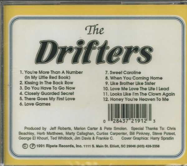 The Drifters - CD - British Years - 73-78 - BRAND NEW - Image 3
