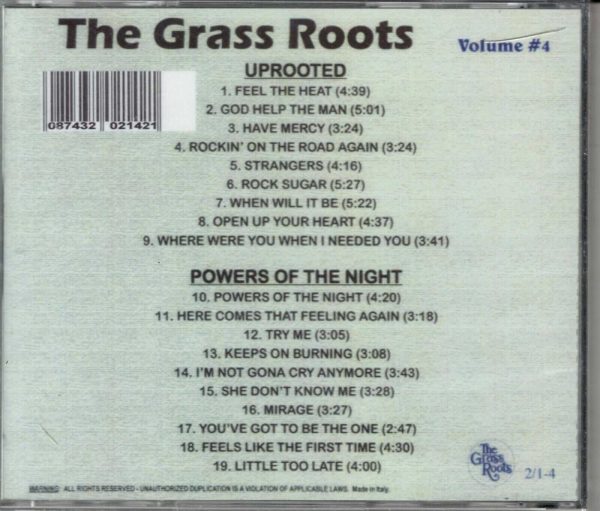 The Grass Roots - Vol 4 - CD - Image 3