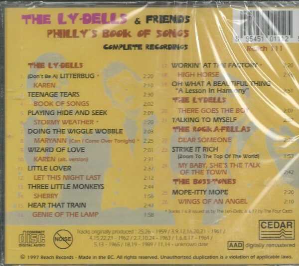 The LY-DELLS & Friends - CD - Phyllis Book Of Songs - BRAND NEW - Image 3