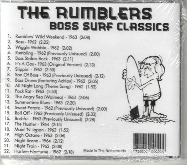 The Rumblers - Boss Surf Classics - CD - Brand New - Image 3