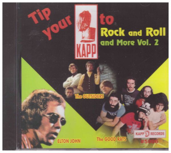 Tip Your Kapp to Rock and Roll CD - Vol.2    Brand New   30 Tracks on Kapp