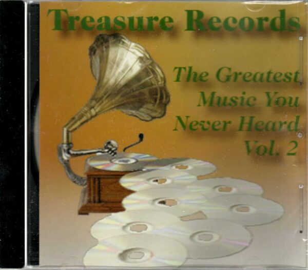 Treasure Records - The Greatest Music You've Never Heard - Vol 2 - CD - Brand Ne