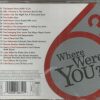 WHERE WERE YOU - CD - 1963 - BRAND NEW - Image 3