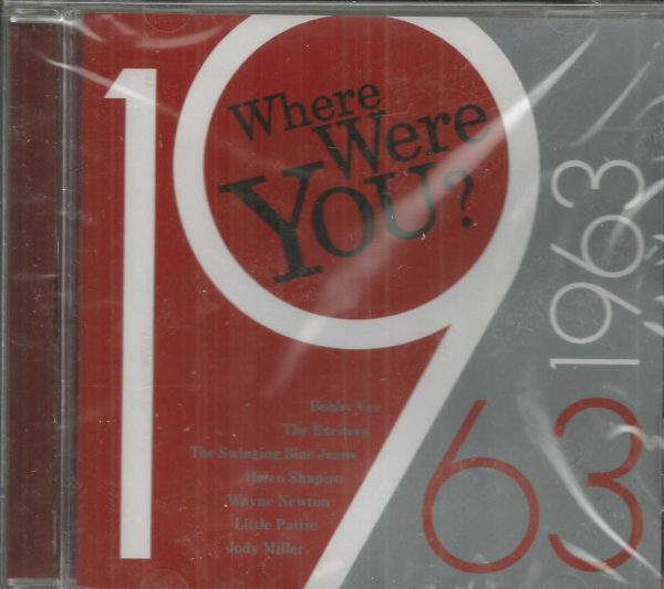 WHERE WERE YOU - CD - 1963 - BRAND NEW