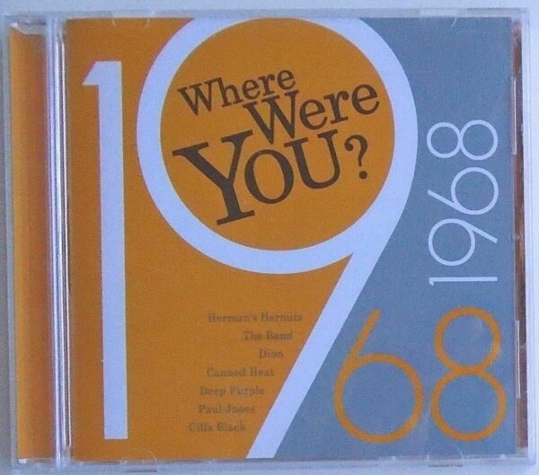 WHERE WERE YOU - CD - 1968 - LIKE NEW