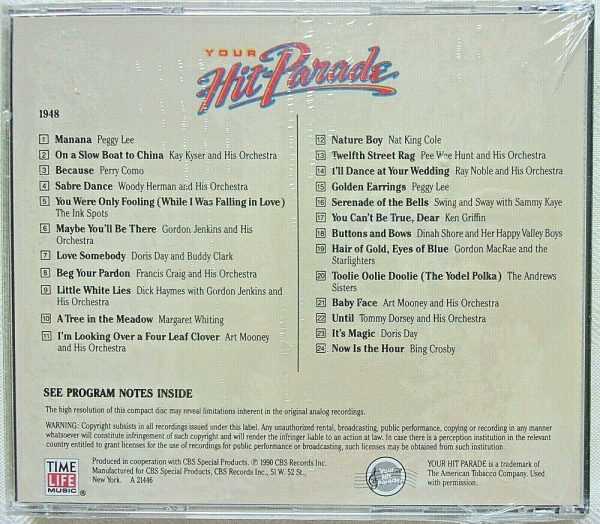 YOUR HIT PARADE 1948 - CD - Brand New - Image 3