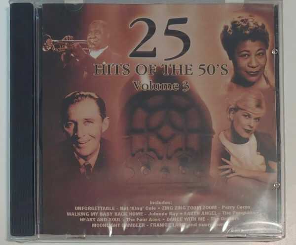 25 HITS OF THE 50'S - VOL 3   CD     BRAND NEW