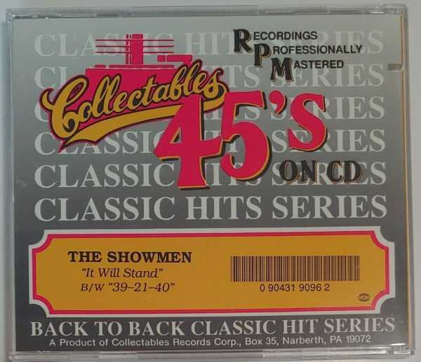 45S ON CD - SHOWMEN IT WILL STAND  (NO FRONT INSERT)   CD     LIKE NEW - Image 3
