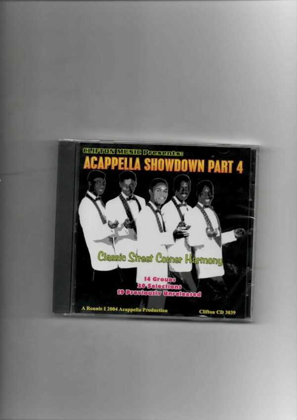 ACAPPELLA SHOWDOWN - PART 4-BRAND NEW CD