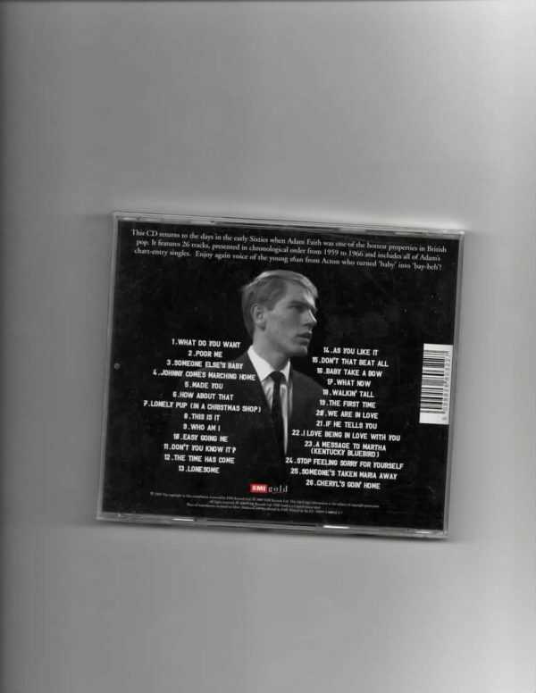 ADAM FAITH - ALL THE HITS-CD - Image 3