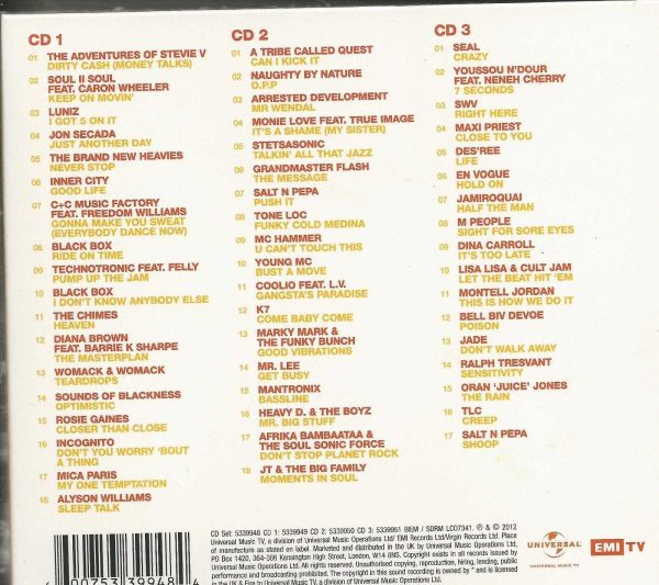 BACK TO REALITY - 90s Soul - Groove & Club Classics - 3 CD - BRAND NEW - Image 3