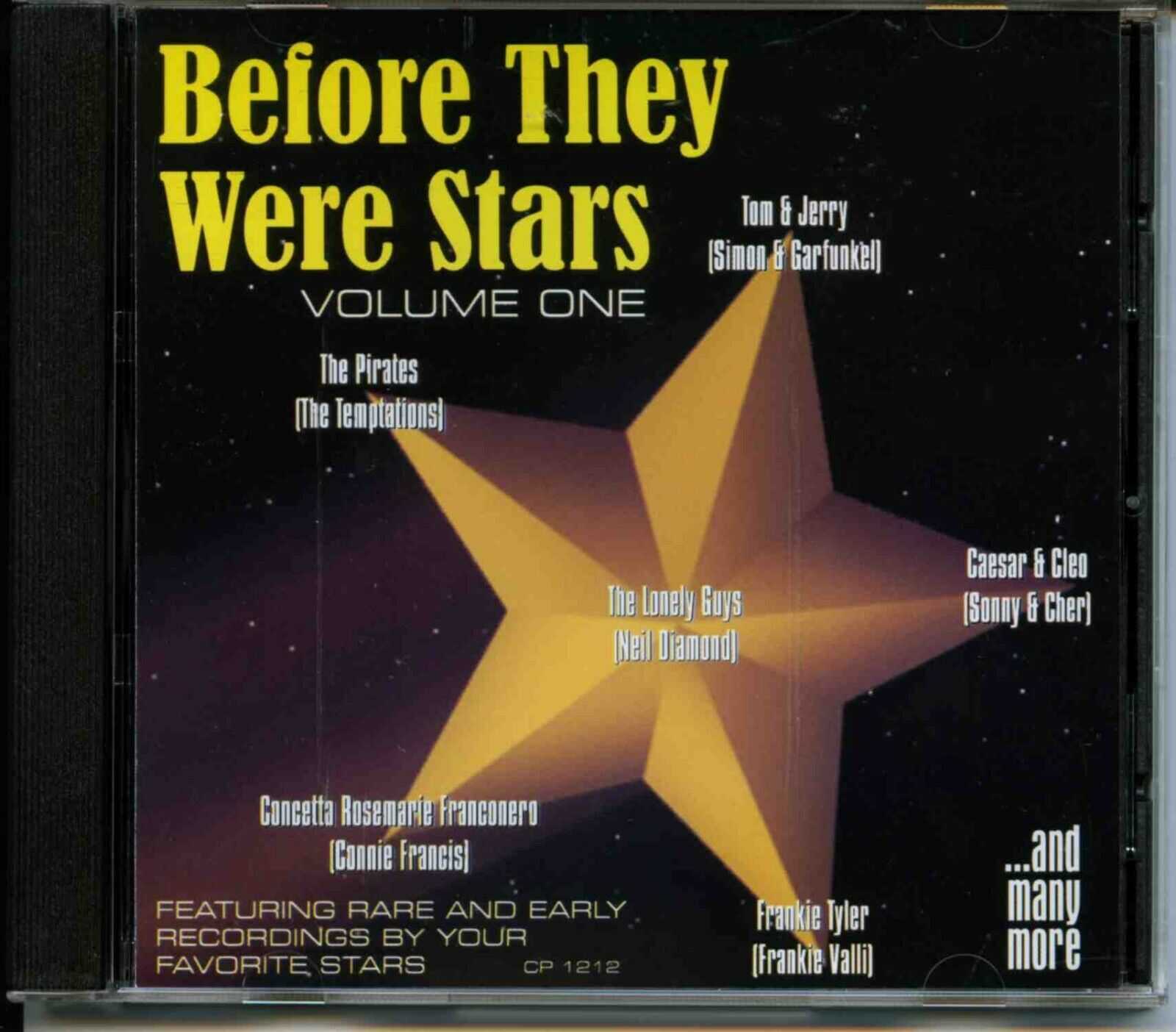 BEFORE THEY WERE STARS CD Volume 1 BRAND NEW CD Greeting, LLC
