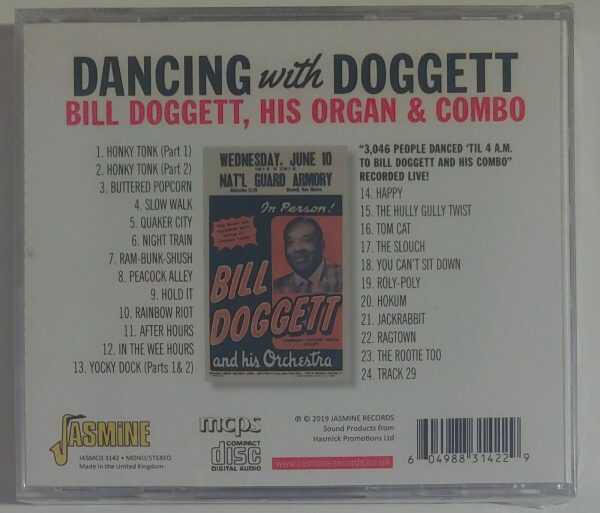 BILL DOGGETT -  DANCING WITH HIS ORGAN & COMBO - Image 3