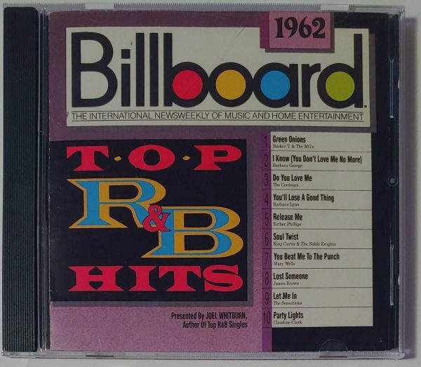 BILLBOARD TOP R&B HITS - 1962   CD     VERY GOOD