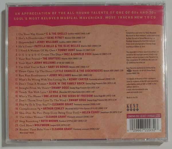 BLAME IT ON THE DOGG - SWAMP DOGG ANTHOLOGY  1968-1978   CD     BRAND NEW - Image 3