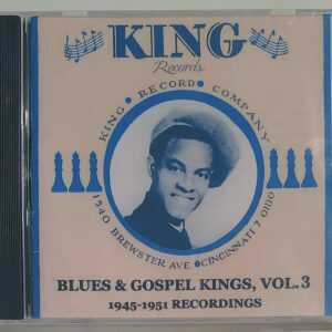BLUES AND GOSPEL KINGS - VOL 3   CD     BRAND NEW