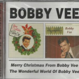 BOBBY VEE CD - Merry Christmas From / Wonderful World Of   Brand New  BGO Label