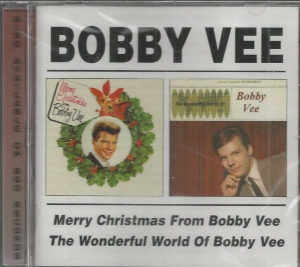 BOBBY VEE CD - Merry Christmas From / Wonderful World Of   Brand New  BGO Label