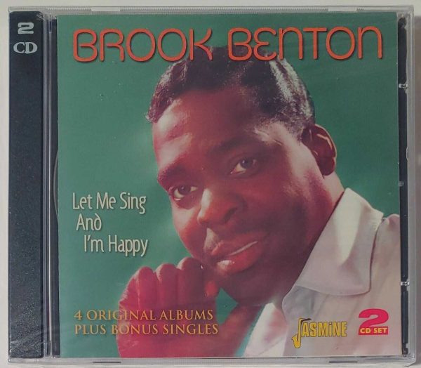 BROOK BENTON - LET ME SING & I'M HAPPY   CD     BRAND NEW