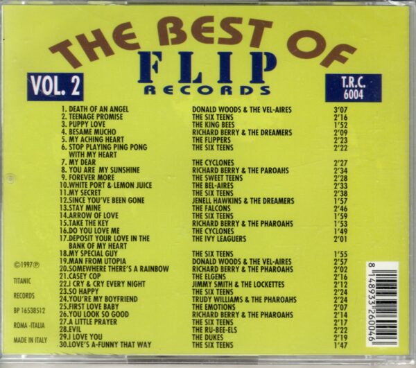 Best Of Flip Records - Death Of An Angel - Vol 2 - CD - Image 3