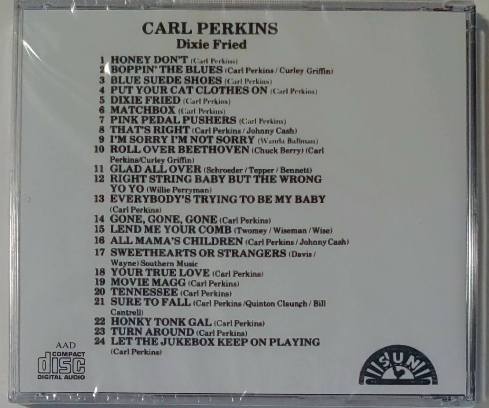 CARL PERKINS - DIXIE FRIED CD BRAND NEW - Image 3