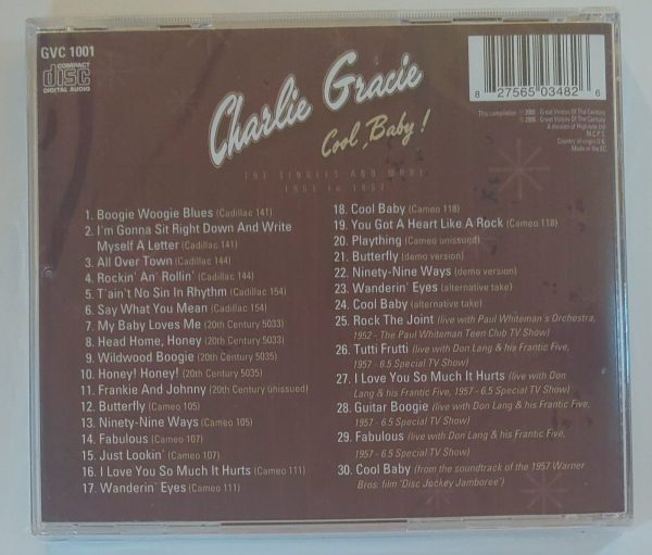 CHARLIE GRACIE - COOL BABY   CD BRAND NEW - Image 3