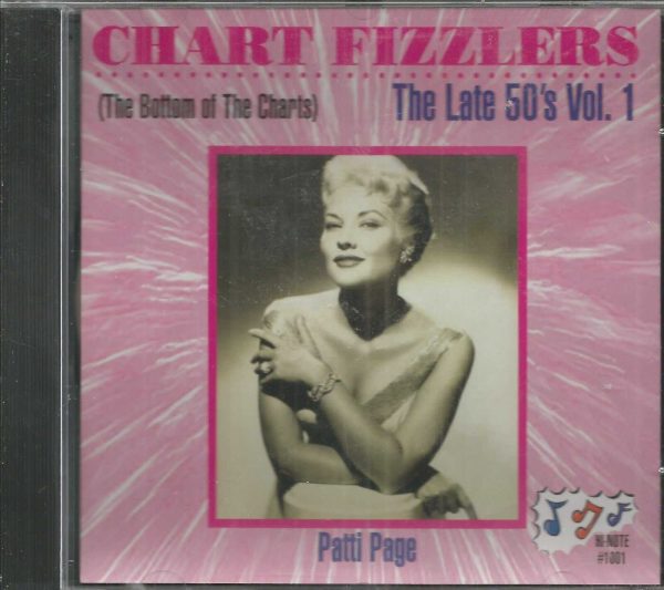 CHART FIZZLERS CD  - Late 50's Volume 1   Brand New  24 Tracks on HI-NOTE
