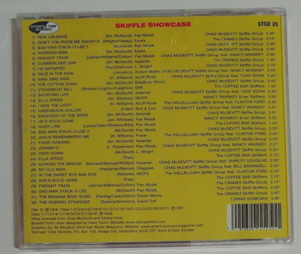 CHAS MCDEVITT - SKIFFLE SHOWCASE FEATURING   CD     BRAND NEW - Image 3