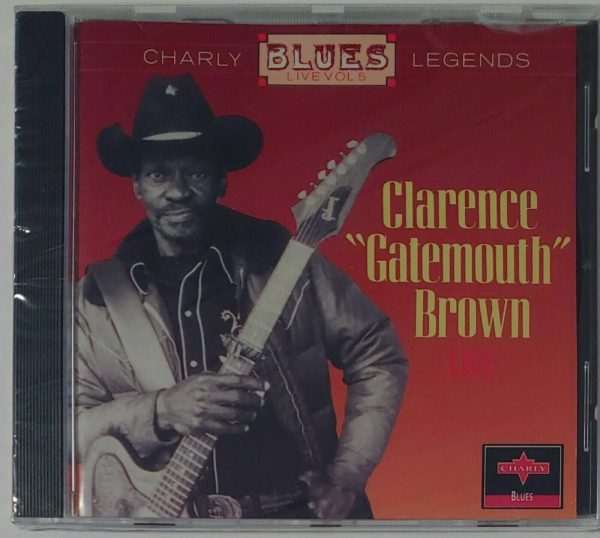 CLARENCE BROWN "GATEMOUTH" - LIVE   CD  BRAND NEW