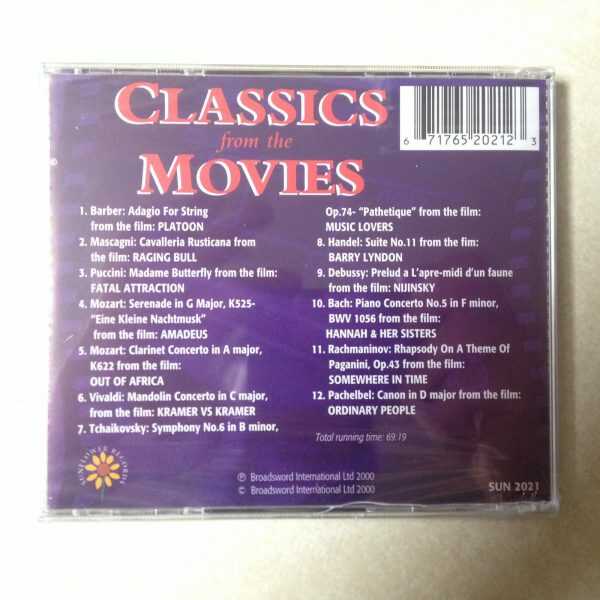 CLASSICS FROM THE MOVIES - BRAND NEW CD - Image 4