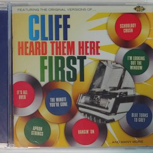 CLIFF HEARD THEM HERE FIRST – THE ORIGINAL VERSIONS OF … AND MANY MORE   CD  BRA