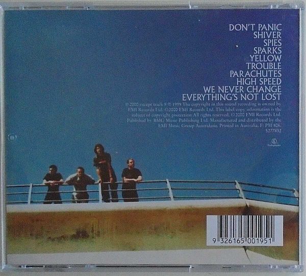 COLDPLAY - CD - Parachutes - LIKE NEW - Image 3