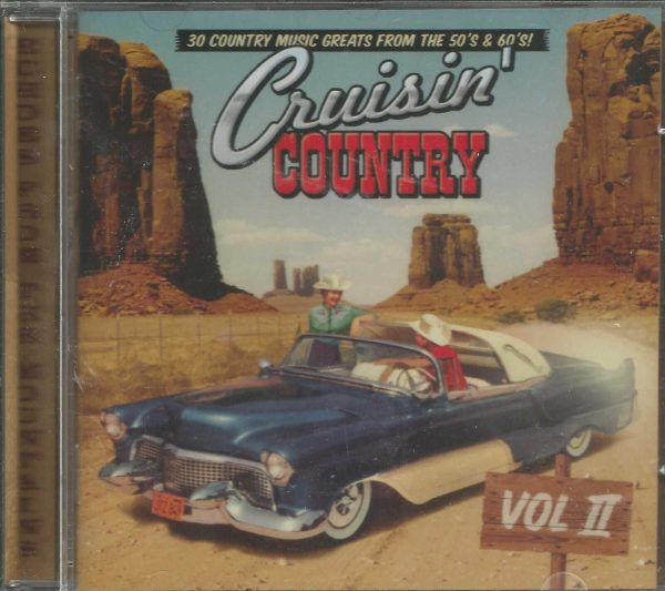 CRUISIN' COUNTRY  -  CD -  Vol II -  BRAND NEW